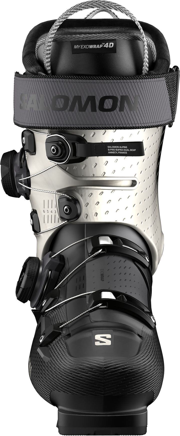 Salomon Women's S/Pro Supra Dual BOA 105 Black/Light Bronze Met./Black Salomon