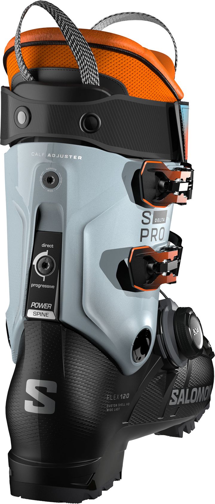 Salomon Men's S/Pro Delta BOA 120 GripWalk Black/Arona Salomon