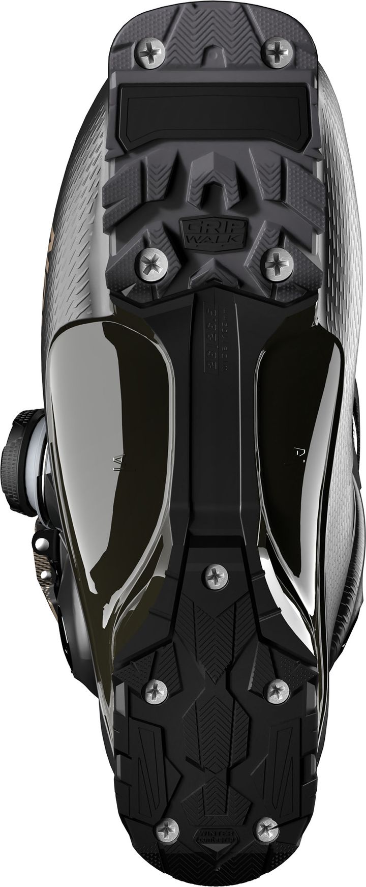 Salomon Men's S/Pro Delta BOA 100 GripWalk Black/Black/Titanium Met. Pd Salomon