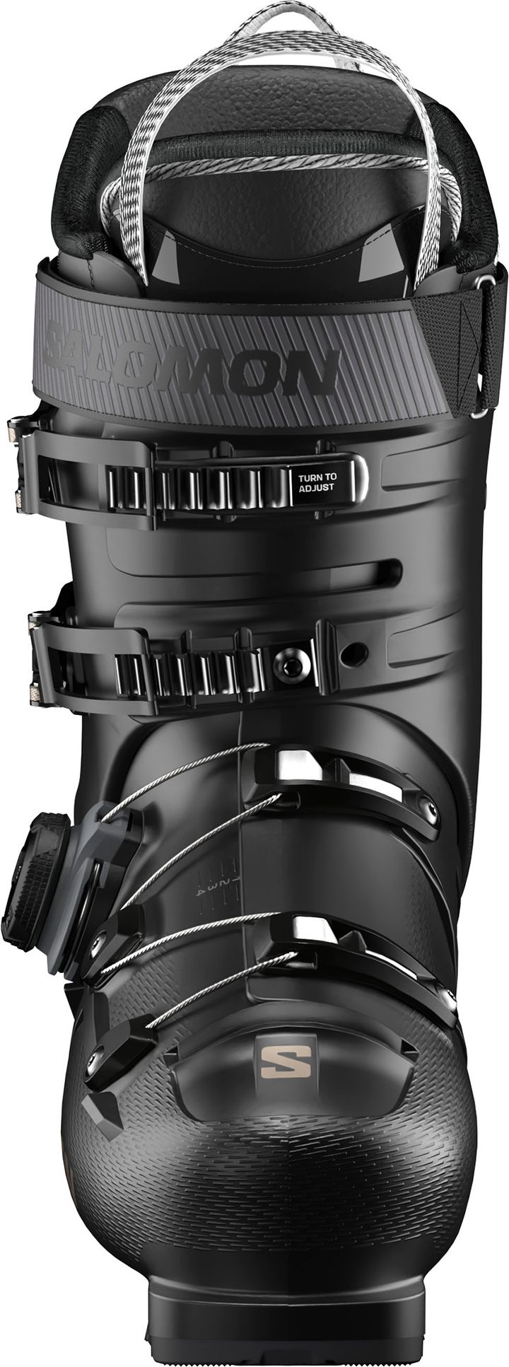 Salomon Men's S/Pro Delta BOA 100 GripWalk Black/Black/Titanium Met. Pd Salomon