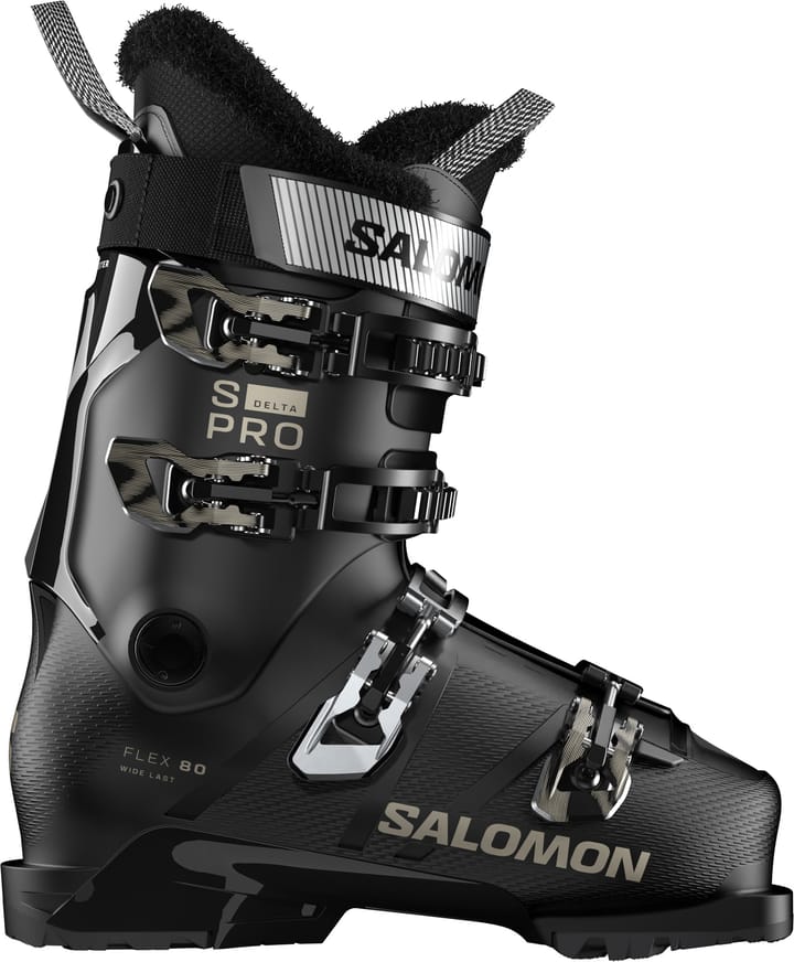 Salomon Women's S/Pro Delta 80 GripWalk Black/Black/Light Bronze Met Salomon Salomon Women's S/Pro Delta 80 GripWalk Black/Black/Light Bronze Met Salomon