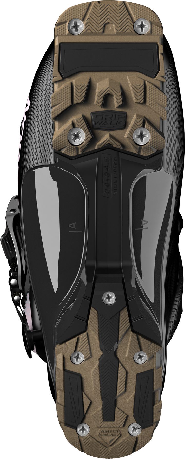 Salomon Women's Sense 70 GripWalk Black/Black/Oil Green Salomon