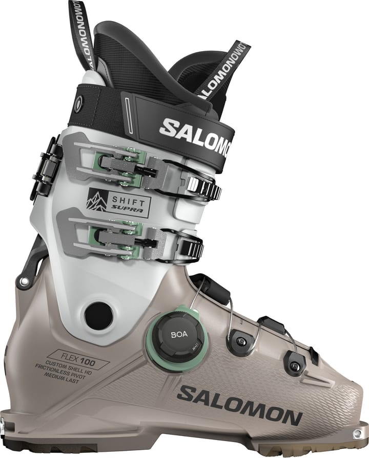 Salomon Men's Shift Supra Boa 100 GripWalk Roasted Cashew/Cool Gray 5/Shale Green Salomon