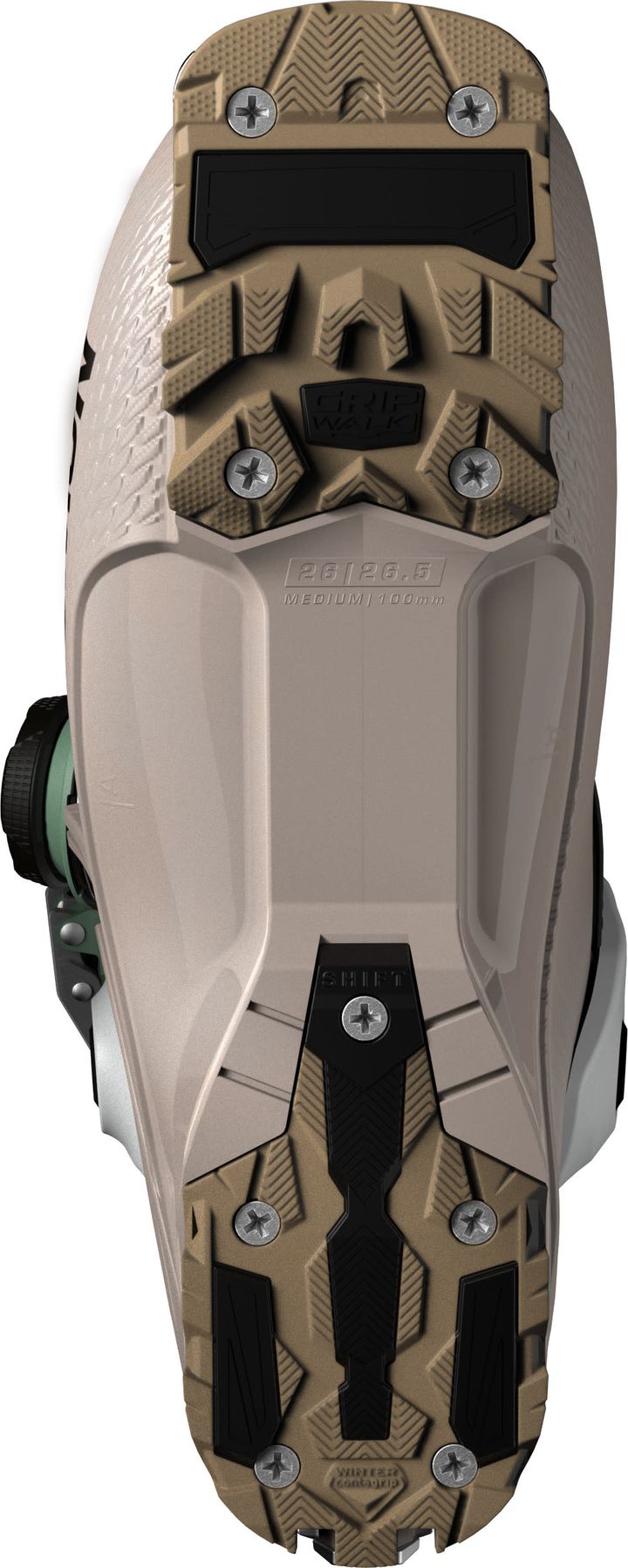 Salomon Men's Shift Supra Boa 100 GripWalk Roasted Cashew/Cool Gray 5/Shale Green Salomon