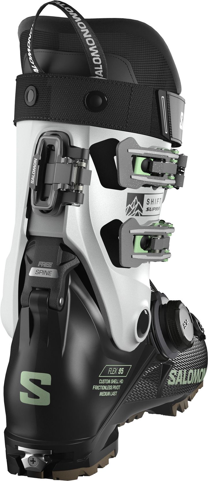 Salomon Shift Supra Boa 95 W GW Black / Cool Gray 5 / Patina Green Salomon Salomon Shift Supra Boa 95 W GW Black / Cool Gray 5 / Patina Green Salomon