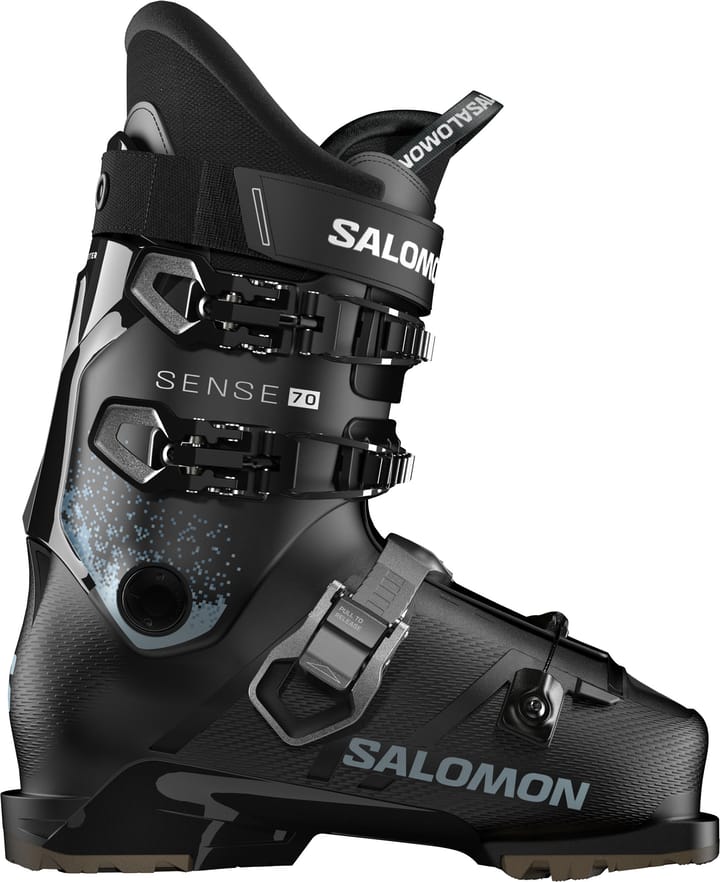 Salomon Kids' Sense 70 T GripWalk Black/Black/Arona Salomon Salomon Kids' Sense 70 T GripWalk Black/Black/Arona Salomon