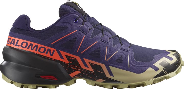 Salomon Men's Speedcross 6 Maritime Blue / Black / Cherry Tomato Salomon Salomon Men's Speedcross 6 Maritime Blue / Black / Cherry Tomato Salomon
