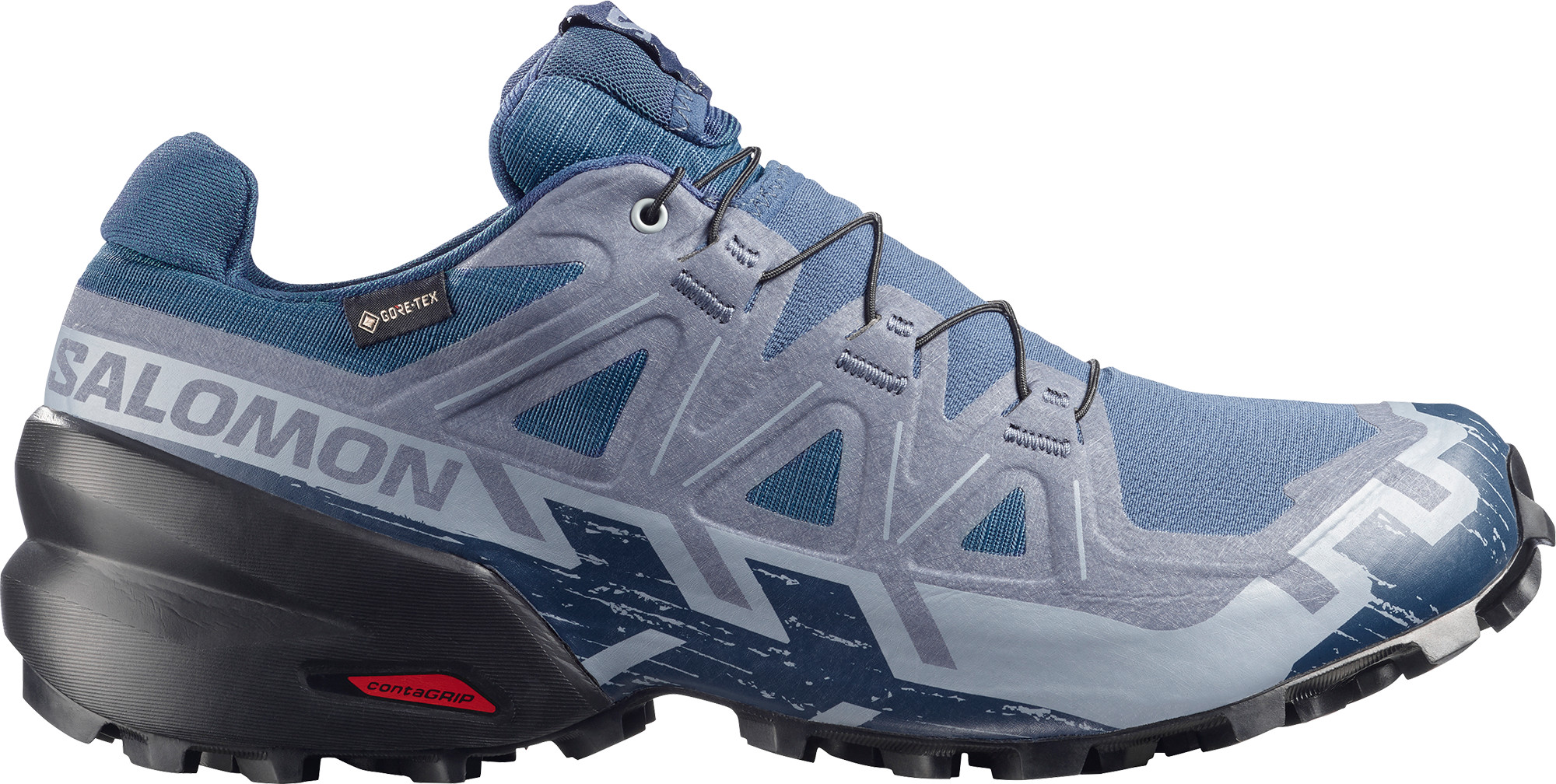 Salomon Men's Speedcross 6 GORE-TEX Spellbound/Black/Tradewinds