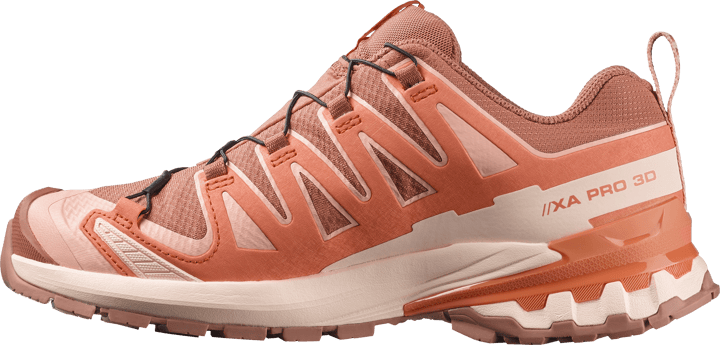 Salomon Women's XA Pro 3d V9 GORE-TEX Pecan Brown / Nectarine / Almond Cream Salomon