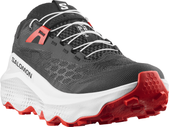 Salomon Men's Ultra Glide 4 Black/White/Fiery Red Salomon