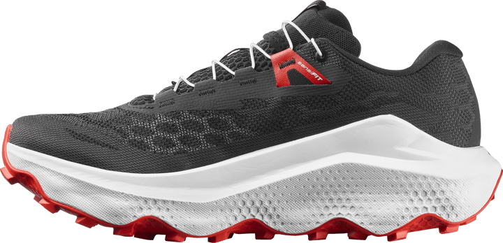 Salomon Men's Ultra Glide 4 Black/White/Fiery Red Salomon