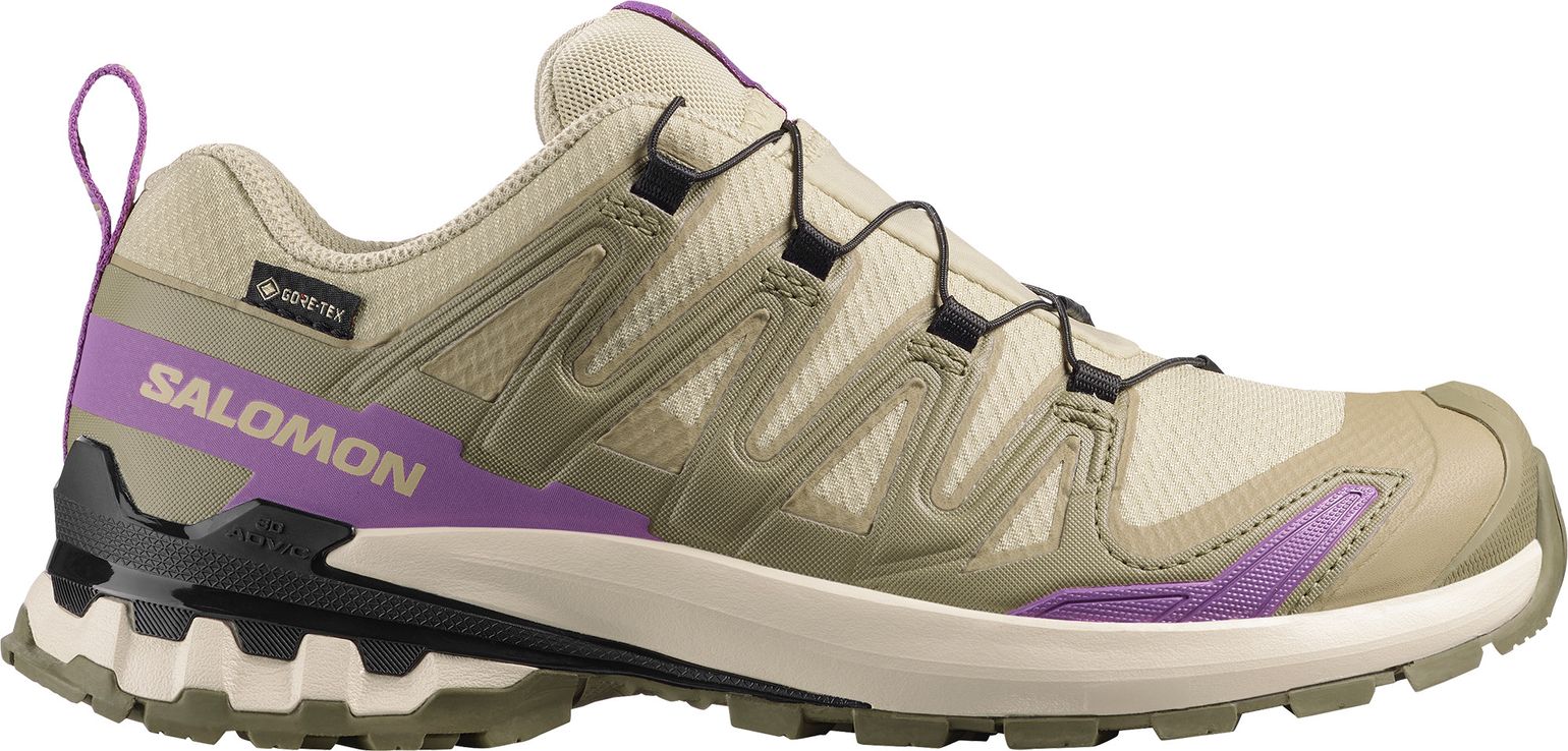 Salomon Women's XA Pro 3d V9 GORE-TEX Bog/Aloe/Concord Grape
