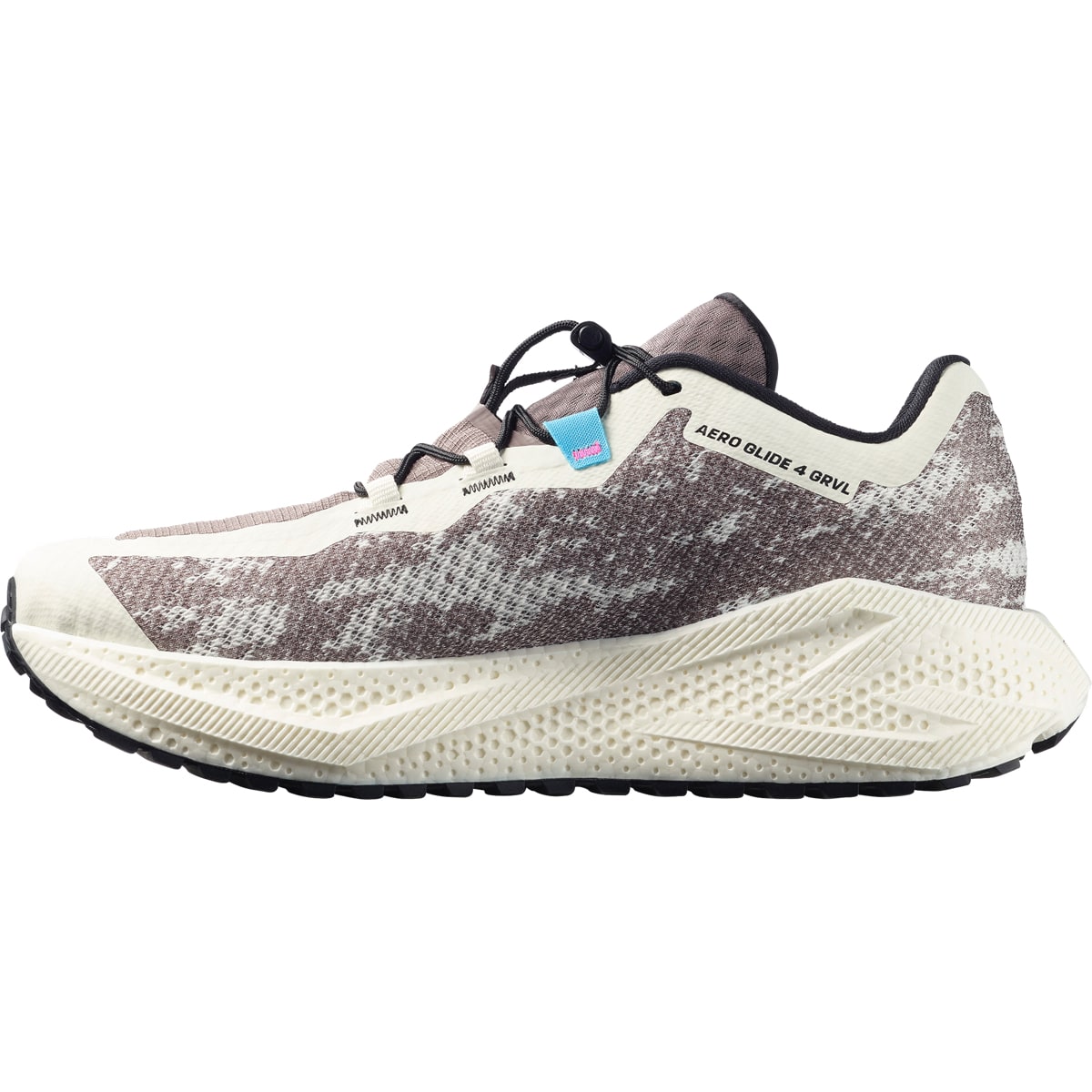 Salomon Men's Aero Glide 4 Grvl Vanilla Ice/Black/Iron