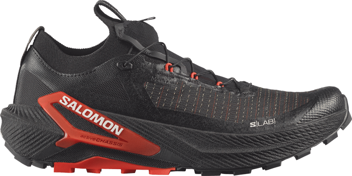 Salomon Unisex S/Lab Genesis 2 Black / Black / Fiery Red Salomon