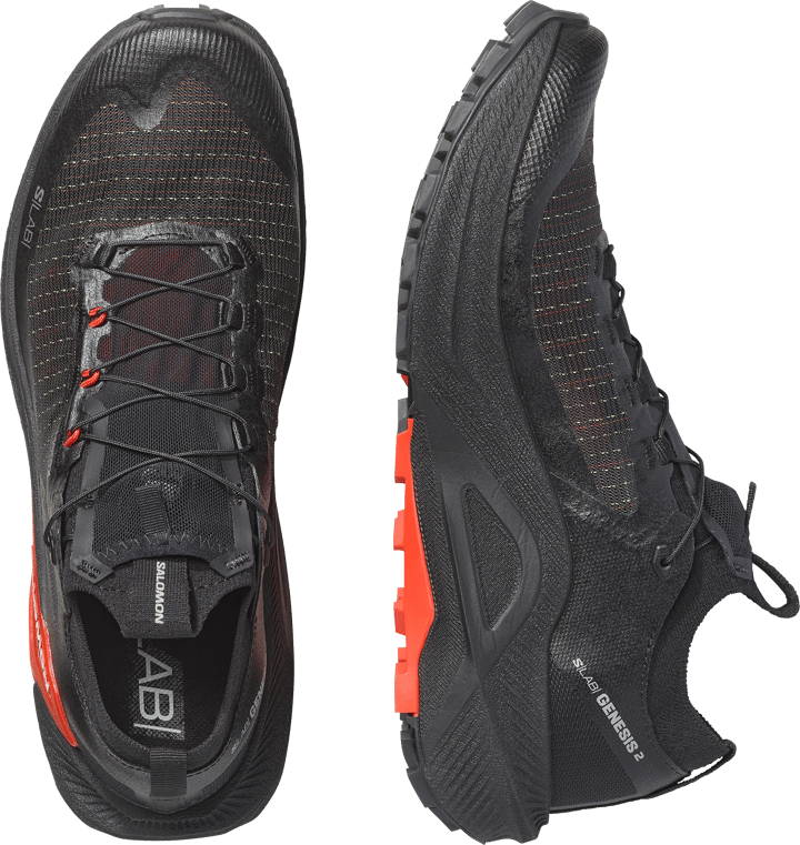 Salomon Unisex S/Lab Genesis 2 Black / Black / Fiery Red Salomon