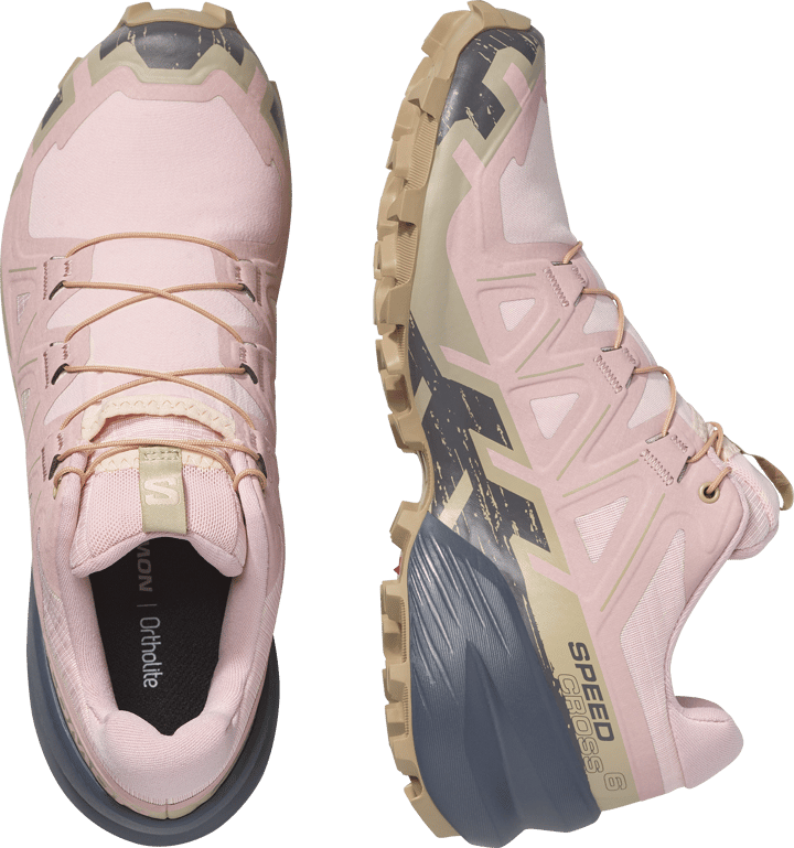 Salomon Women's Speedcross 6 Tapioca / Shadow Gray / Slate Green Salomon