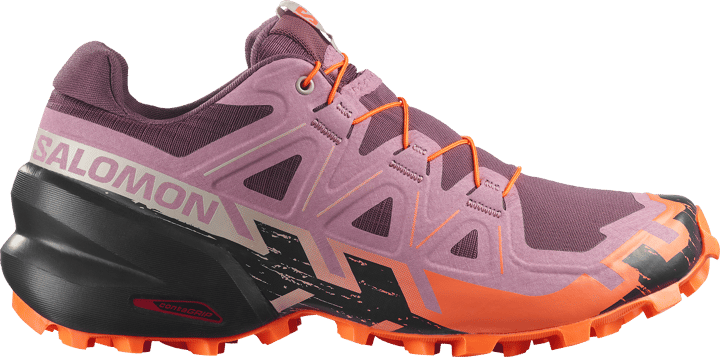 Salomon Women's Speedcross 6 Huckleberry / Dusky Orchid / Nectarine Salomon