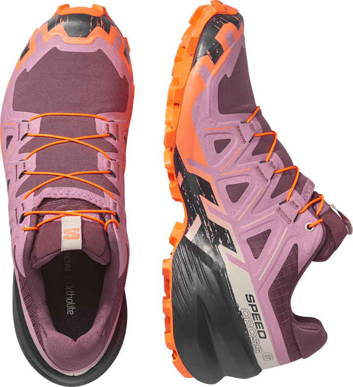 Salomon Women's Speedcross 6 Huckleberry / Dusky Orchid / Nectarine Salomon