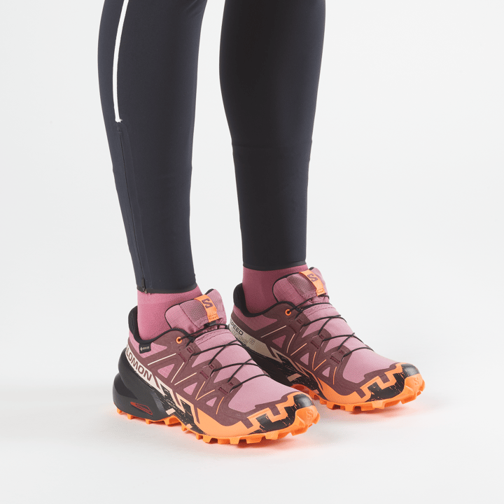 Salomon Women's Speedcross 6 GORE-TEX Dusky Orchid / Huckleberry / Nectarine Salomon