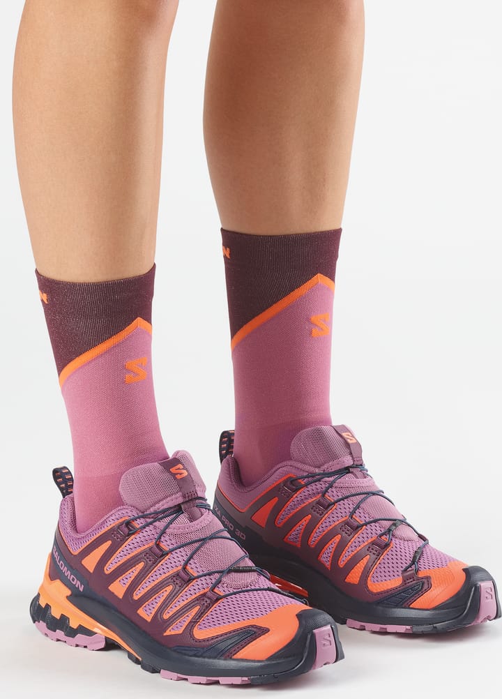 Salomon Women's XA Pro 3D V9 Dusky Orchid / Huckleberry / Nectarine Salomon