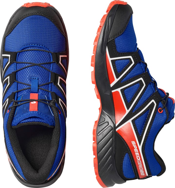 Salomon Junior's Speedcross Surf The Web/Fiery Red/Black Salomon