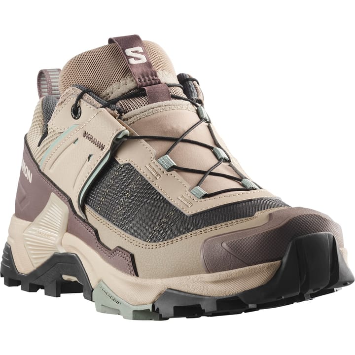 Salomon Women's X Ultra 5 GORE-TEX Desert Tan / White Pepper / Green Milieu Salomon