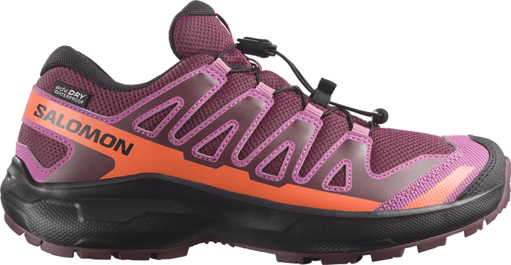 Salomon Junior´s Xa Pro Waterproof Huckleberry / Black / Nectarine Salomon