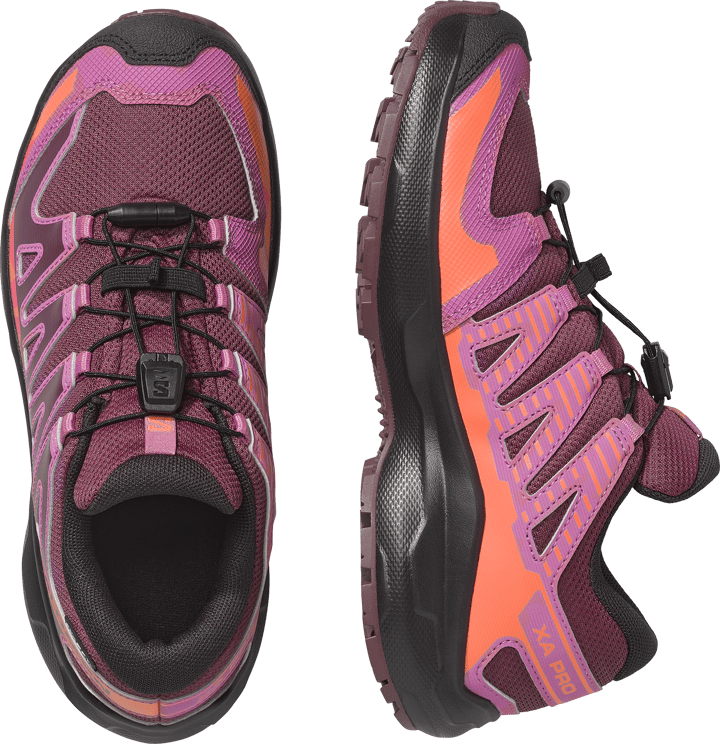 Salomon Junior´s Xa Pro Waterproof Huckleberry / Black / Nectarine Salomon