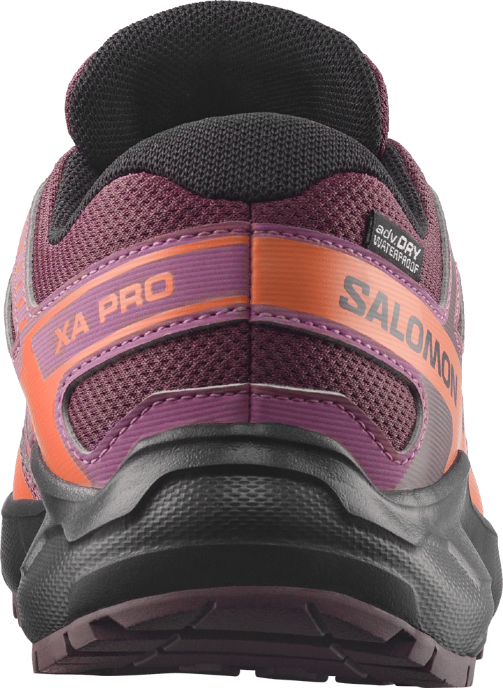 Salomon Junior´s Xa Pro Waterproof Huckleberry / Black / Nectarine Salomon