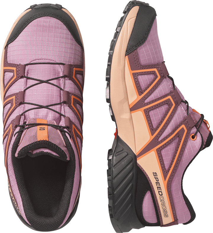 Salomon Junior Speedcross Waterproof Huckleberry / Almond Cream / Nectarine Salomon