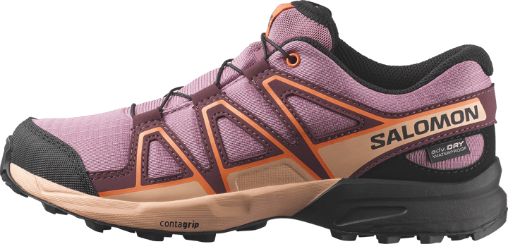 Salomon Junior Speedcross Waterproof Huckleberry / Almond Cream / Nectarine Salomon