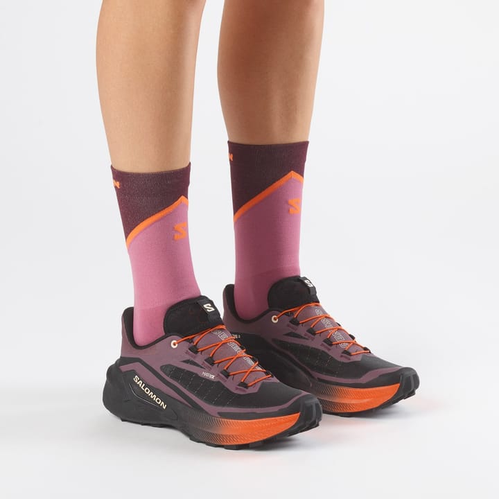 Salomon Genesis 2 W Huckleberry / Black / Red Orange Salomon Salomon Genesis 2 W Huckleberry / Black / Red Orange Salomon