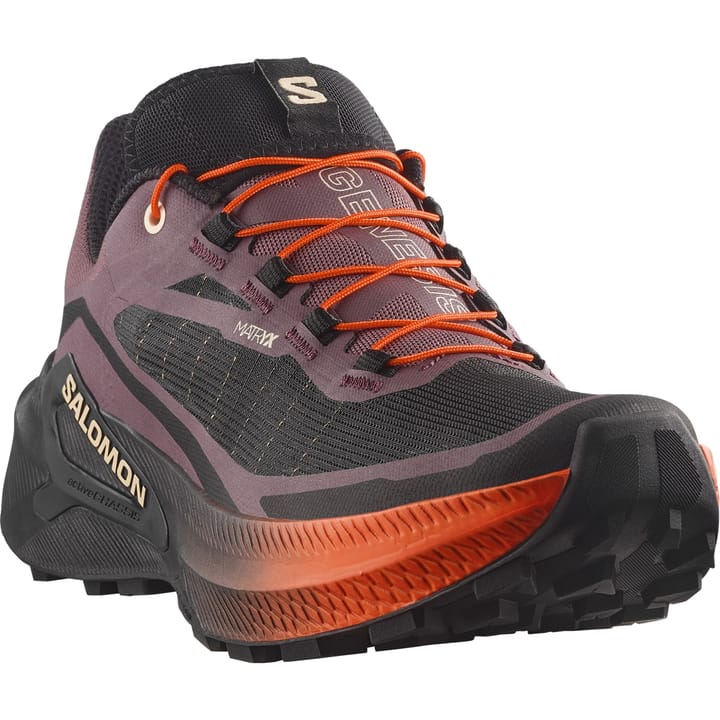 Salomon Genesis 2 W Huckleberry / Black / Red Orange Salomon Salomon Genesis 2 W Huckleberry / Black / Red Orange Salomon