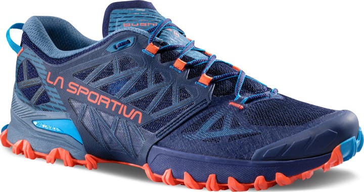 La Sportiva Men's Bushido III Deep Sea/Cherry Tomato La Sportiva