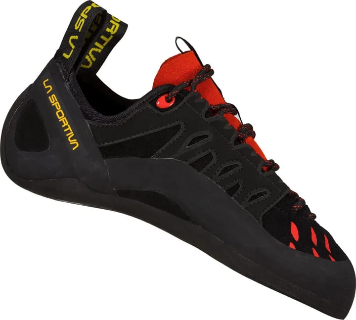 La Sportiva Unisex Tarantulace Climbing Shoes Black/Poppy La Sportiva