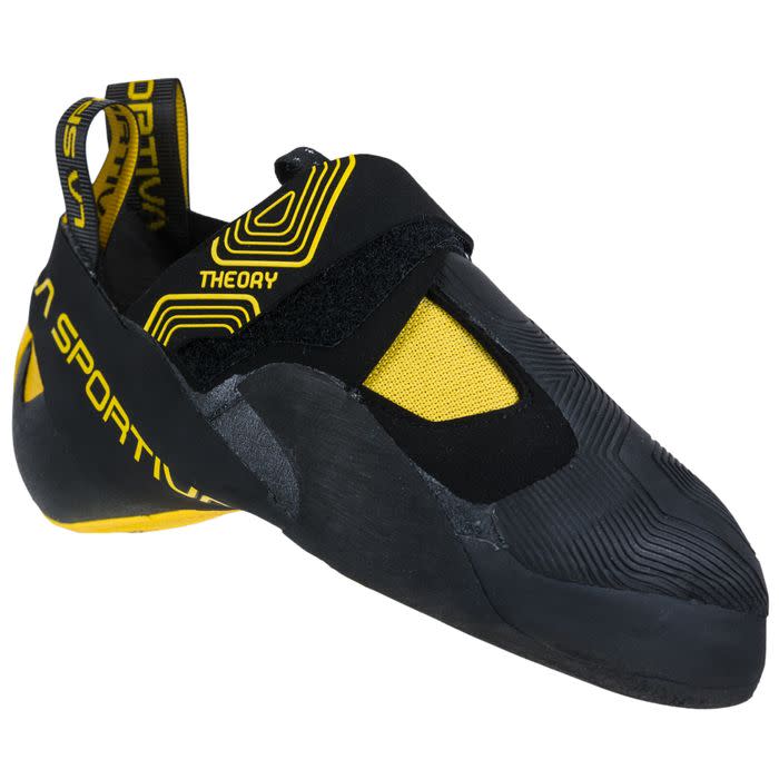 La Sportiva Unisex Theory Climbing Shoes (2021) Black/Yellow La Sportiva