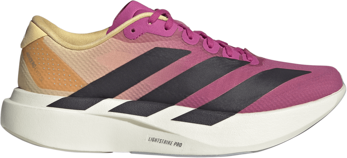 Adidas Women's Adizero Evo Sl Woven Ice Tangerine / Aurora Black / Lucid Fuchsia