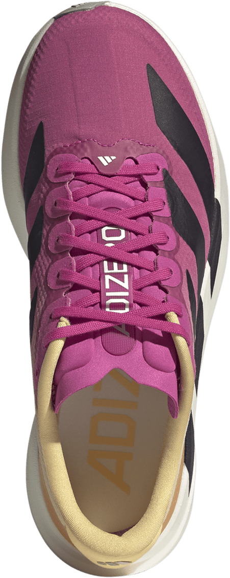Adidas Women's Adizero Evo Sl Woven Ice Tangerine / Aurora Black / Lucid Fuchsia Adidas