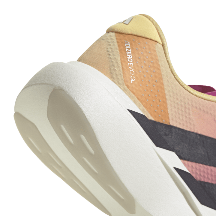 Adidas Women's Adizero Evo Sl Woven Ice Tangerine / Aurora Black / Lucid Fuchsia Adidas