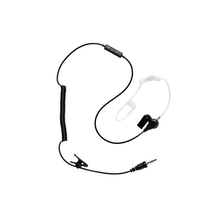 Earphone Security 3,5 mm 4-pol Black Lafayette