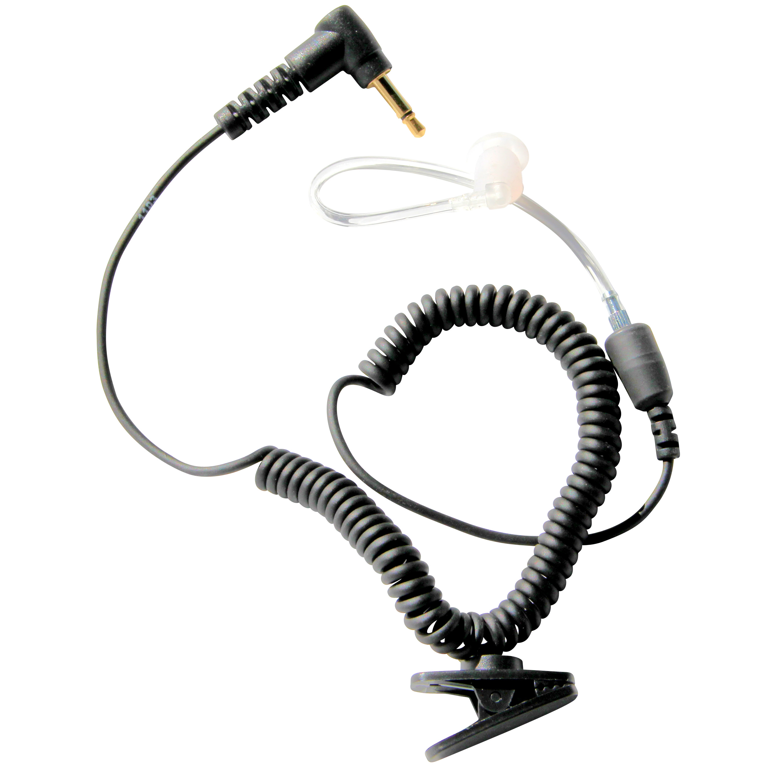 Lafayette Earphone Security 3,5 mm Black Tillbehör jaktradio OneSize