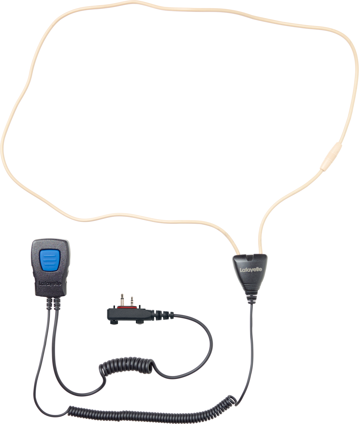 Lafayette Miniheadset Hearing Loop Black Tilbehør til jaktradio OneSize