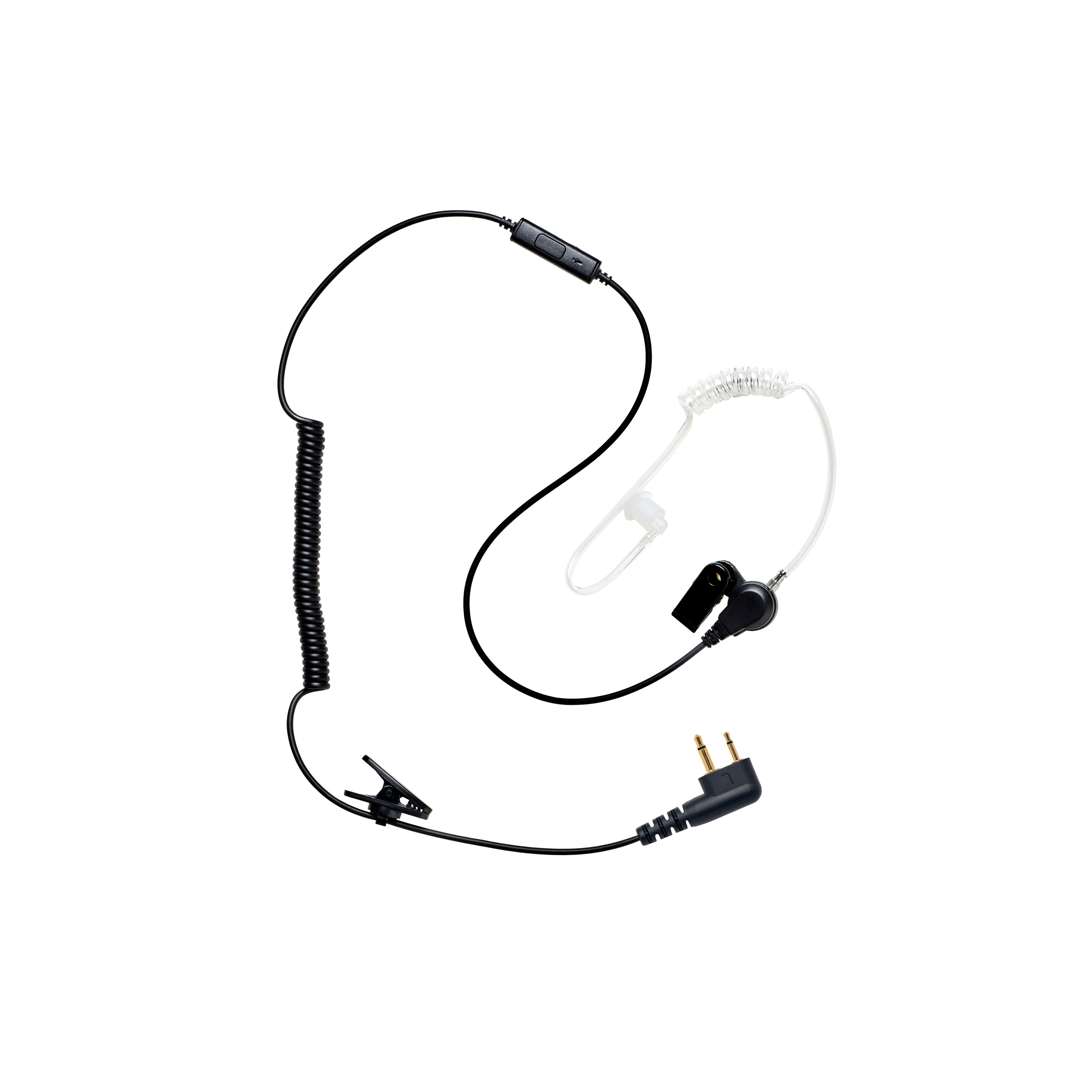 Lafayette Earphone Security 3,5 mm 2,5 mm Black Tillbehör jaktradio OneSize