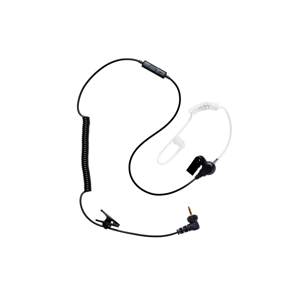 Lafayette Earphone Security 2.5 mm 4-pole Black Metsästysradion tarvike OneSize