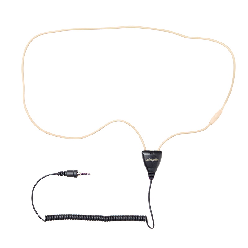 Neckloop Standard 3,5mm 4-pin threaded Black