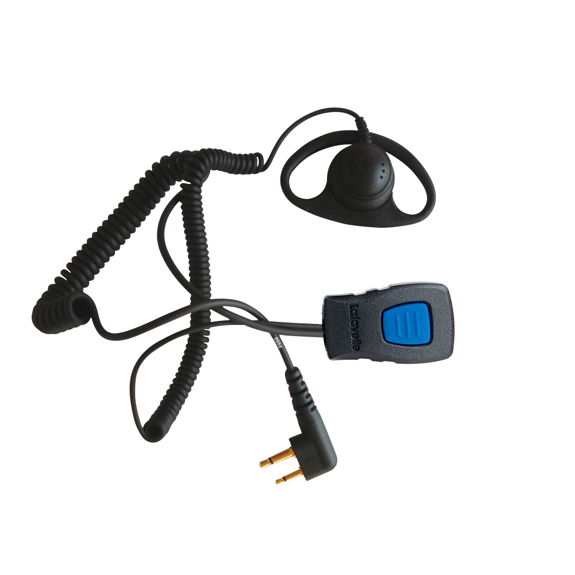 Lafayette Speaker Microphone Earhanger 3,5 & 2,5 mm Black