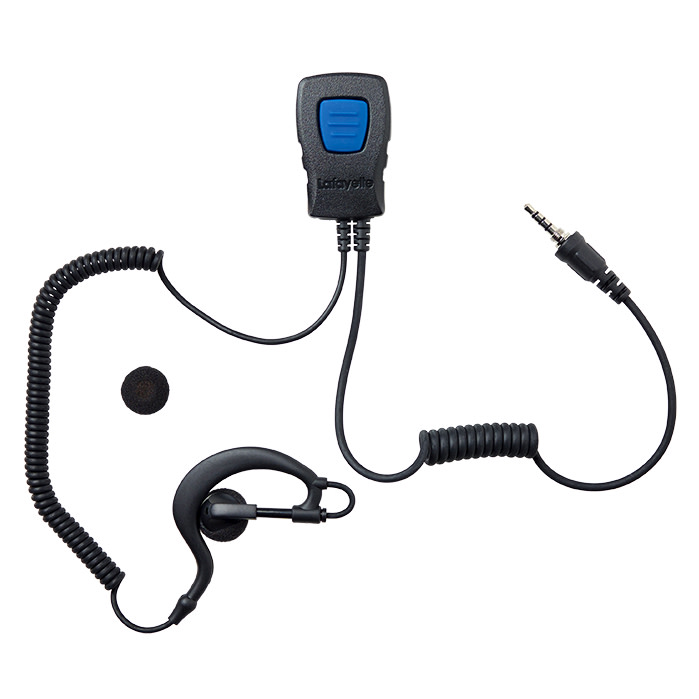 Lafayette Speaker Microphone Earhook 3,5 mm 4-pol Nocolour Tilbehør til jaktradio OneSize