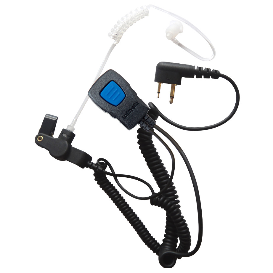 Lafayette Speaker Microphone Security 3,5 & 2,5 mm Black Tillbehör jaktradio OneSize