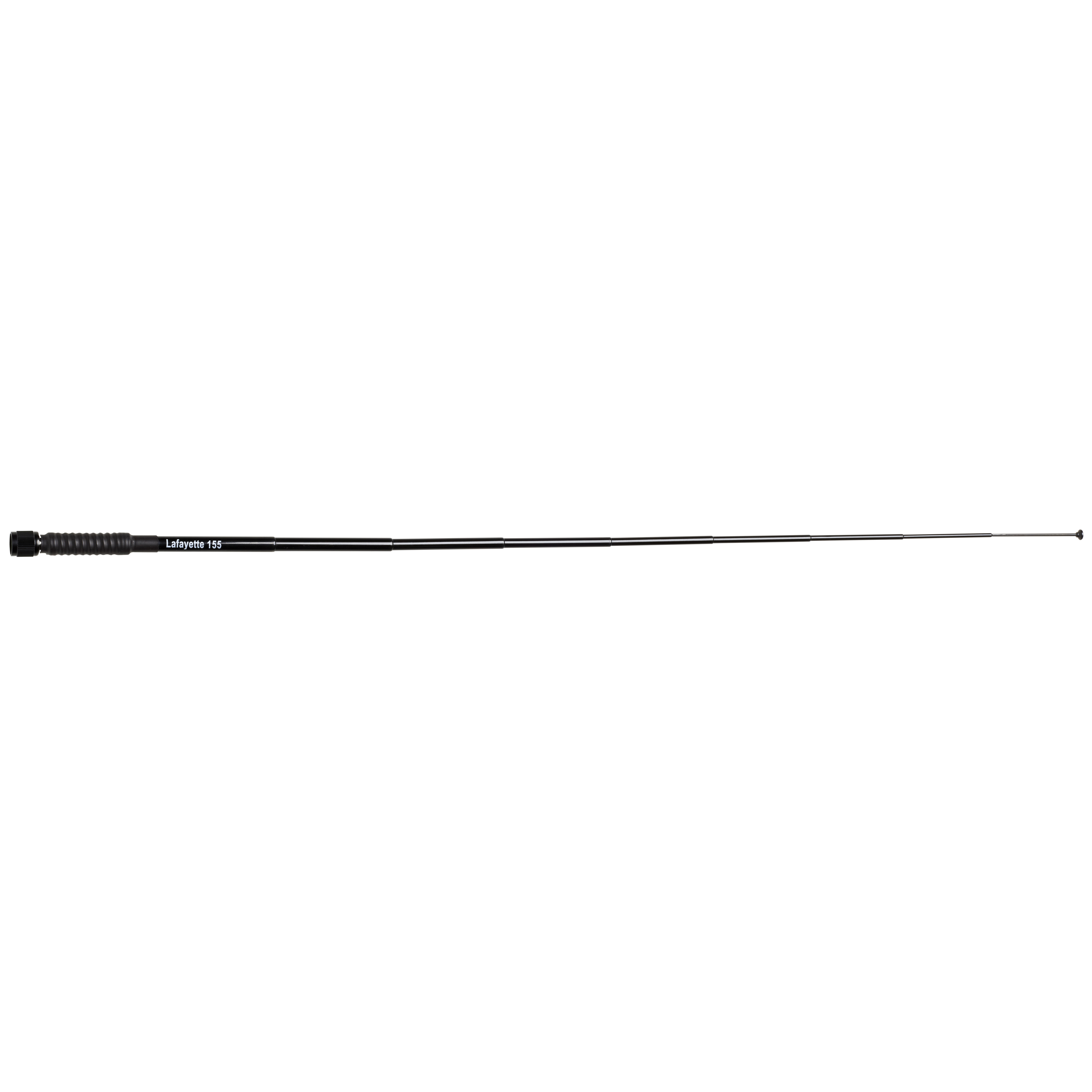 Telescopic Rod Antenna Bendable 155 mhz Black