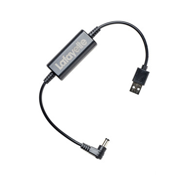 Lafayette USB Charge Adapter for BL-60 Black Metsästysradion tarvike OneSize